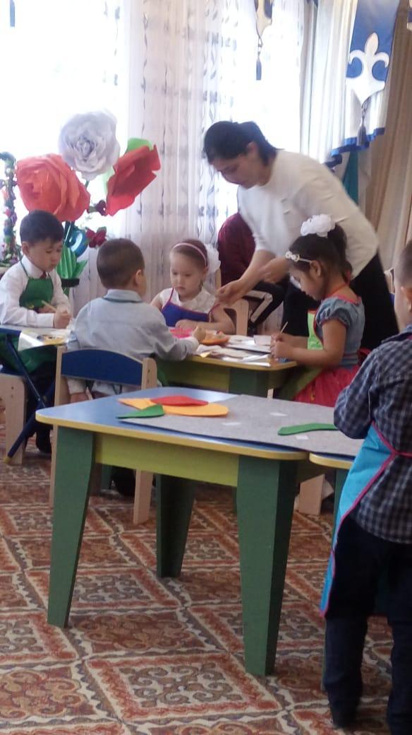 "Көгершін" ІІ ортаңғы тобында өткізілген ашық оқу қызметі