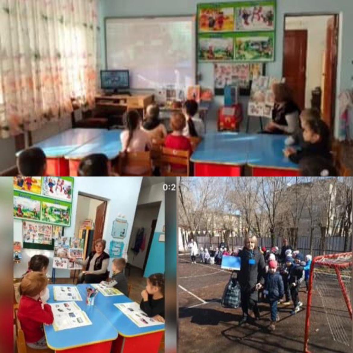 "Жоспарға сай өткізілген іс-шаралар. Мектепалды "Жұлдыз" және "Ұшқын" топтары. Тәрбиешілер: Джилгельдиева Н.А Тойбазарова М.Р Тақырыбы: "Отпен ойнама қауіпті!" "Өрт қауіпсіздігі ережесін қалыптастыру"
