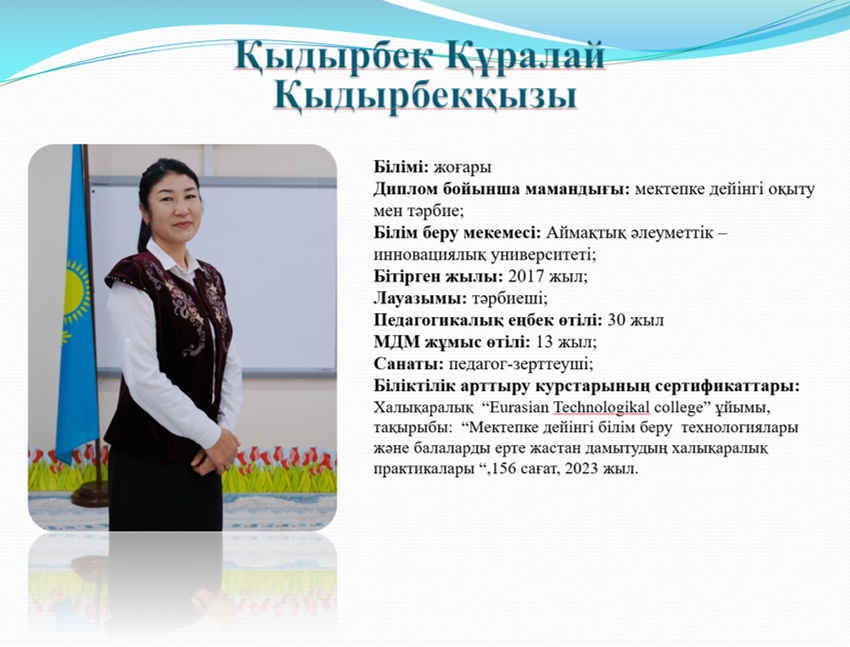 Қыдырбек Құралай Қыдырбекқызы
