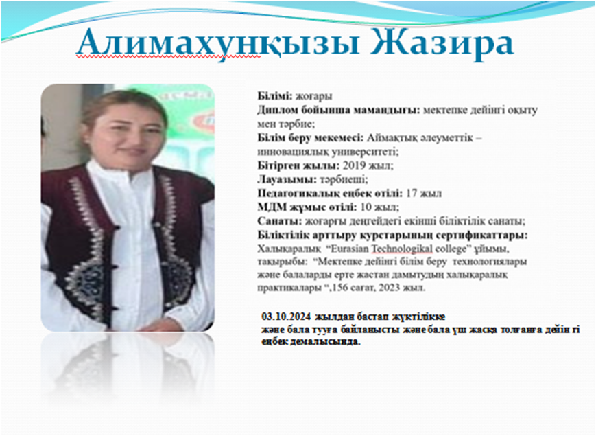 Алимахунқызы Жазира